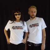 polaroid band tee