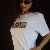 polaroid band tee