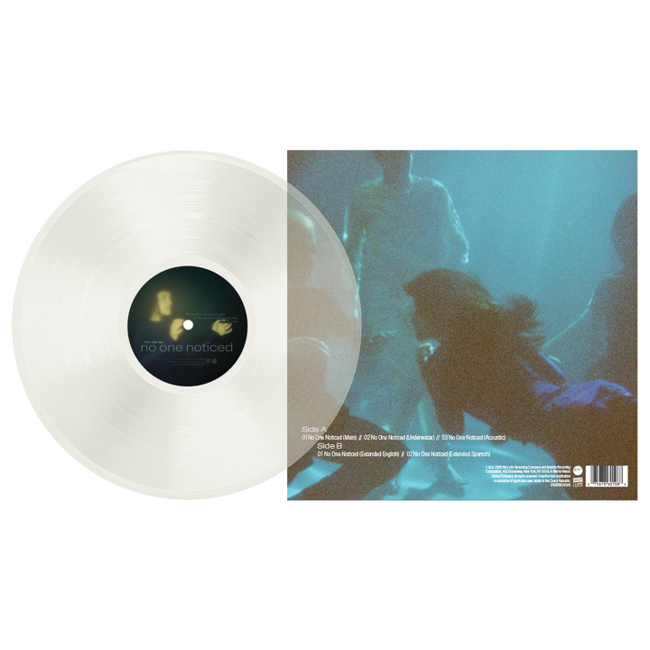 No One Noticed Milky Clear 10” Vinyl