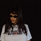polaroid band tee