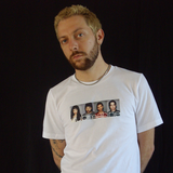 polaroid band tee